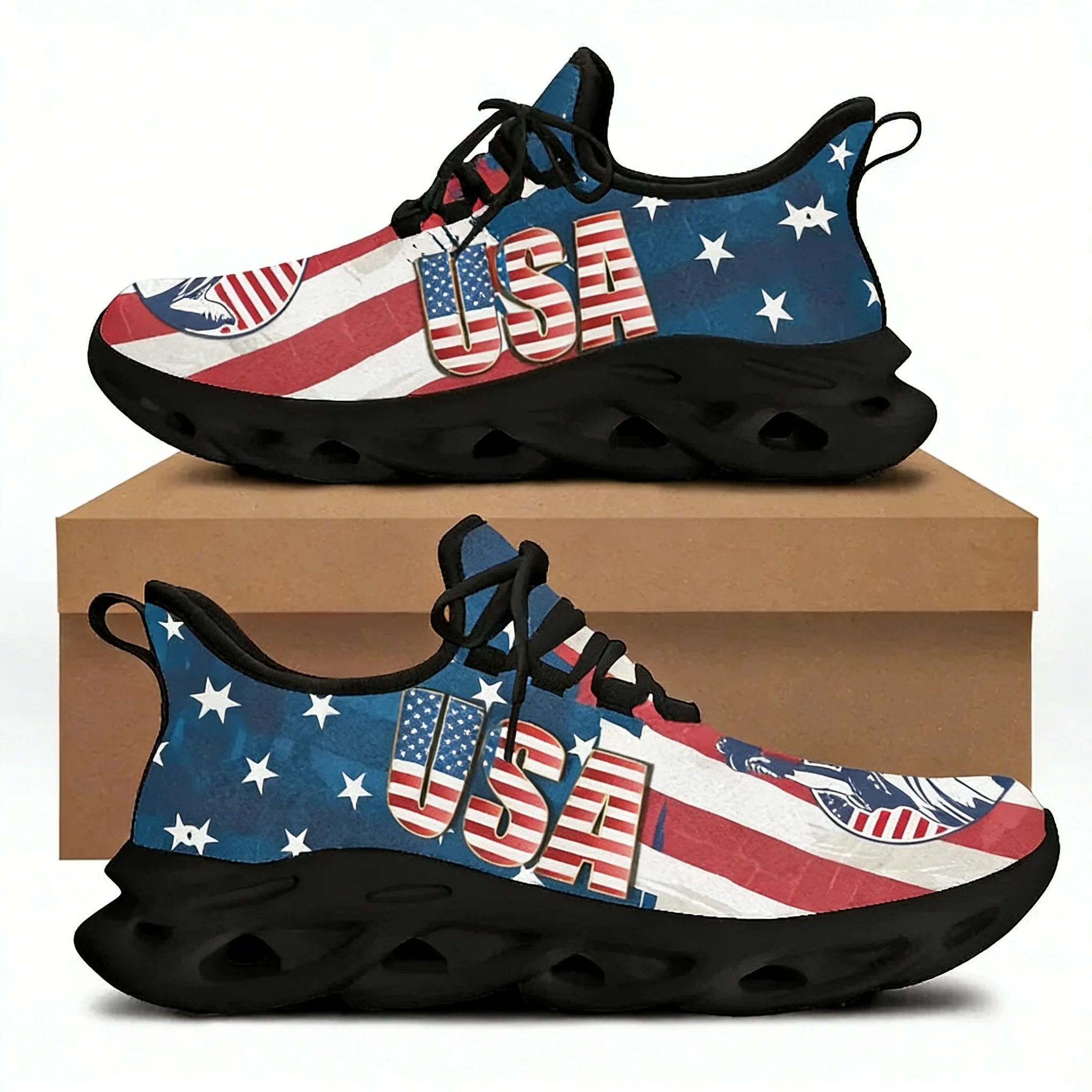 Women'S Shoes Liberty - 7.4 American Flag Statue of Liberty