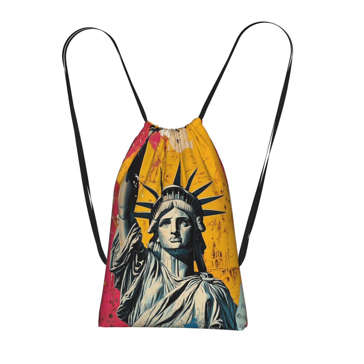 Women'S Shoes Liberty - Statue Of Liberty Graffiti Print Backpacks
