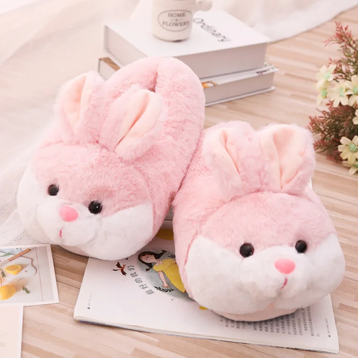 Women'S Shoes Popular - Women House Fur Slippers Casual Cute