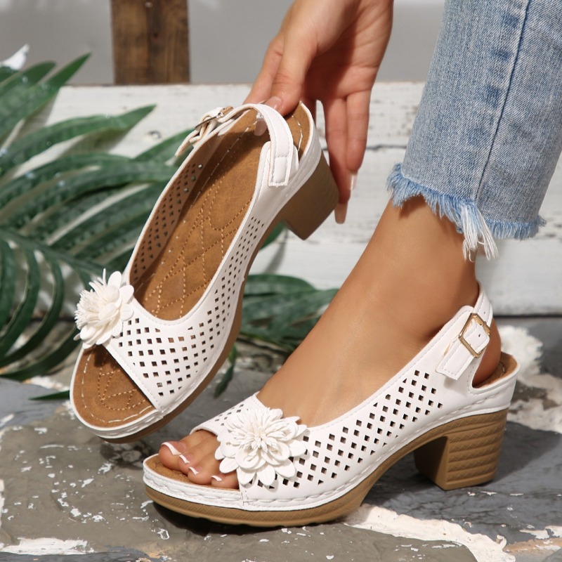 Women Chunky Heel Sandals Summ - огляд і ціна Women'S Shoes Quality