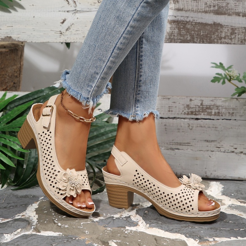Women Chunky Heel Sandals Summ - огляд і ціна Women'S Shoes Quality