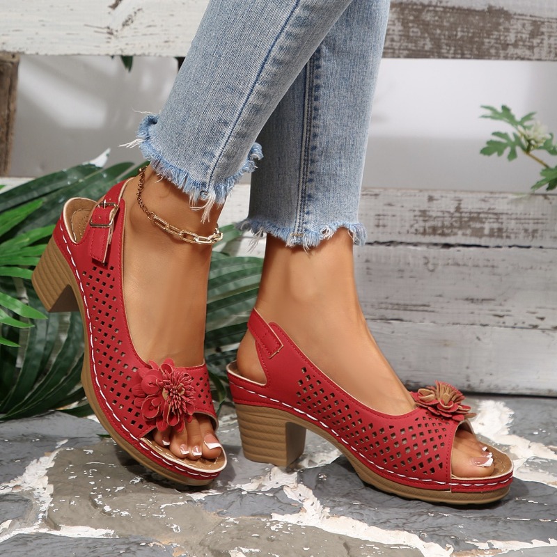 Women Chunky Heel Sandals Summ - огляд і ціна Women'S Shoes Quality