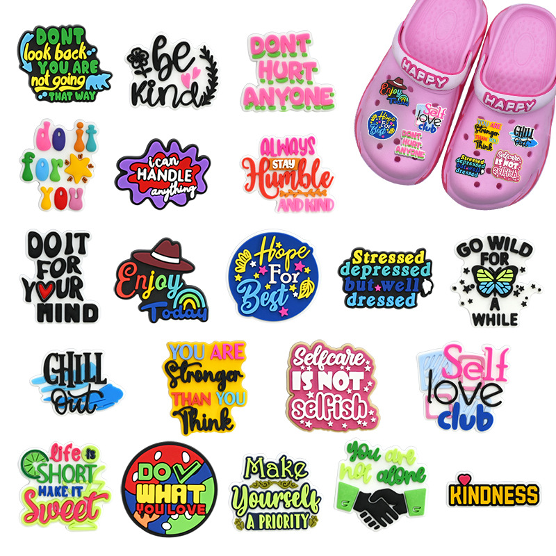 1/20Pcs Motivational Positive  - огляд і ціна Women Shoes Kinds