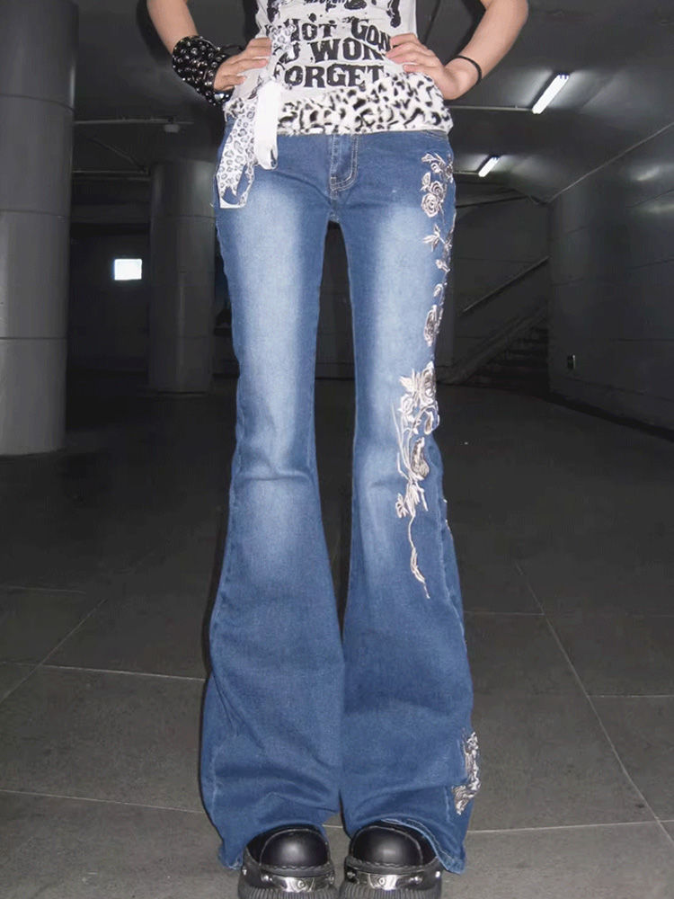 Women's American Retro High St - огляд і ціна Women Shoes Jeans