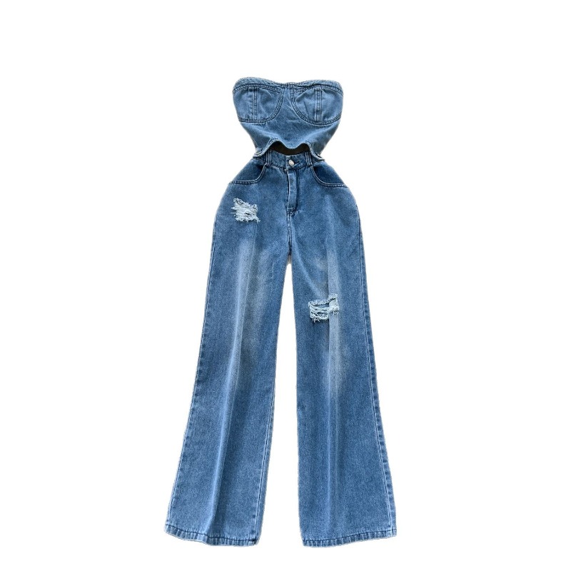 Denim Jumpsuits Women One Piec - огляд і ціна Women Shoes Jeans