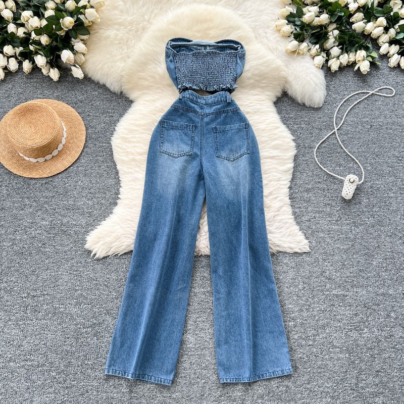 Denim Jumpsuits Women One Piec - огляд і ціна Women Shoes Jeans