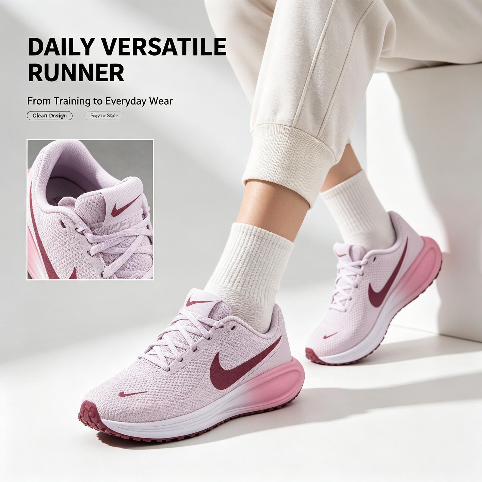Nike Women Pink Running Shoes  - огляд і ціна Women Shoes Zoom