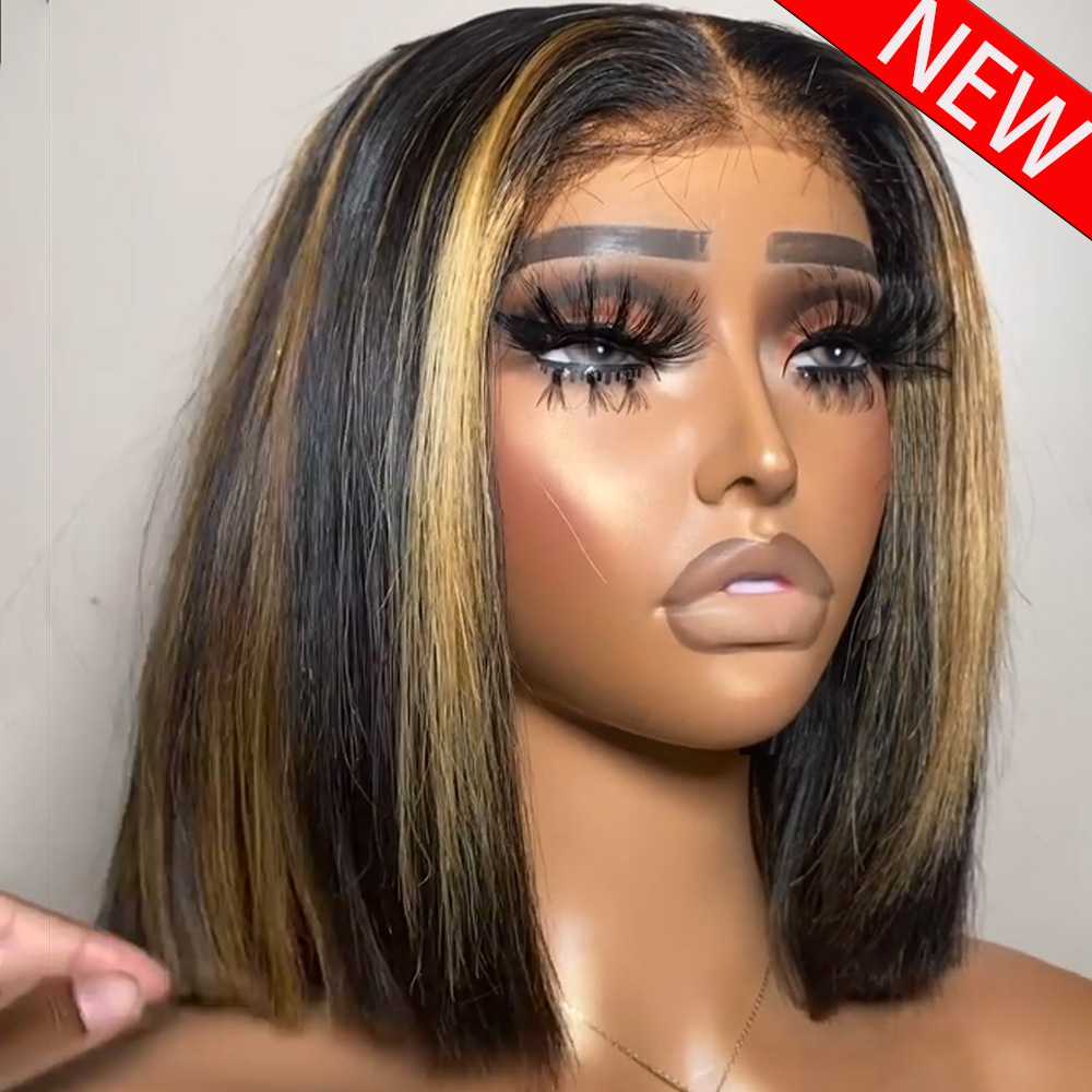 100% Human Hair Wig Highlight  - огляд і ціна Women'S Shoes Bobs
