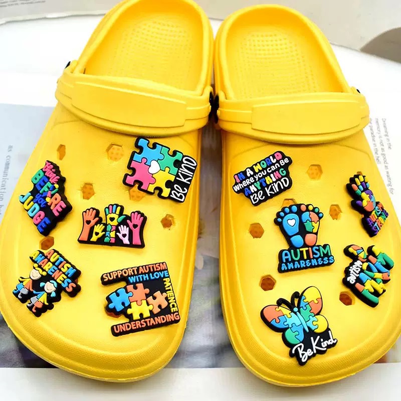 16-100pcs Be Kind Autism Shoe  - огляд і ціна Women Shoes Kinds