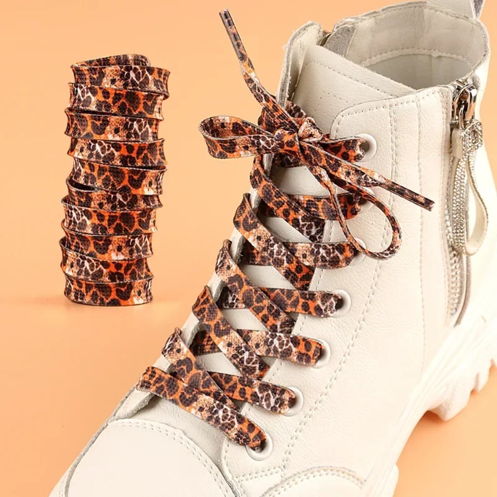 Classic Leopard Print Shoelace - огляд і ціна Women Shoes Kinds