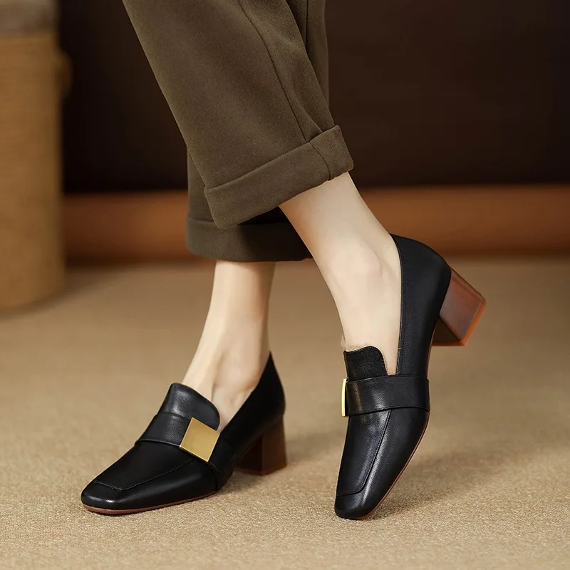 women Fashion Leather Pumps El - огляд і ціна Women Shoes Jeans