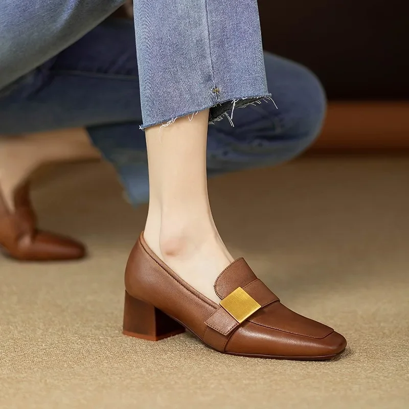 women Fashion Leather Pumps El - огляд і ціна Women Shoes Jeans
