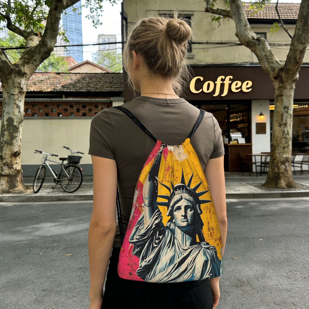 Statue Of Liberty Graffiti Pri - огляд і ціна Women'S Shoes Liberty