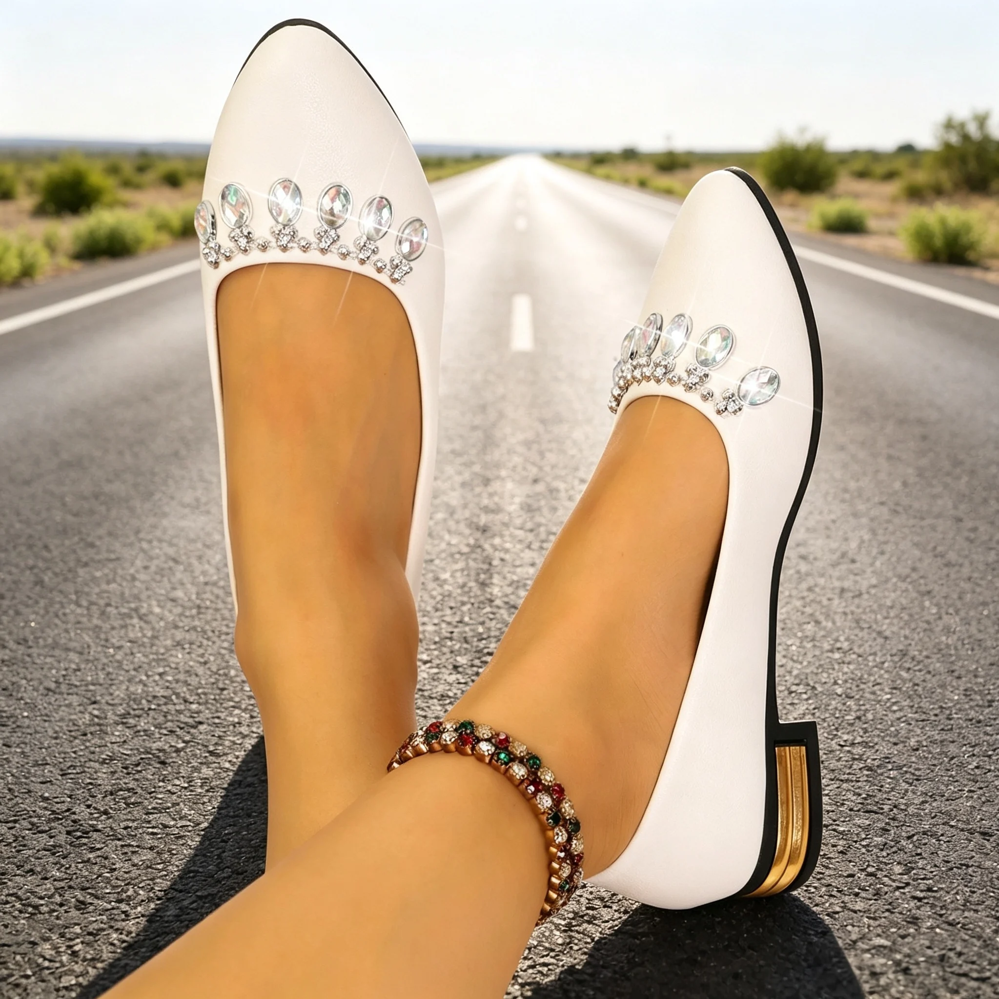 Women Flats Pointed Toe Ballet - огляд і ціна Women'S Shoes Quality