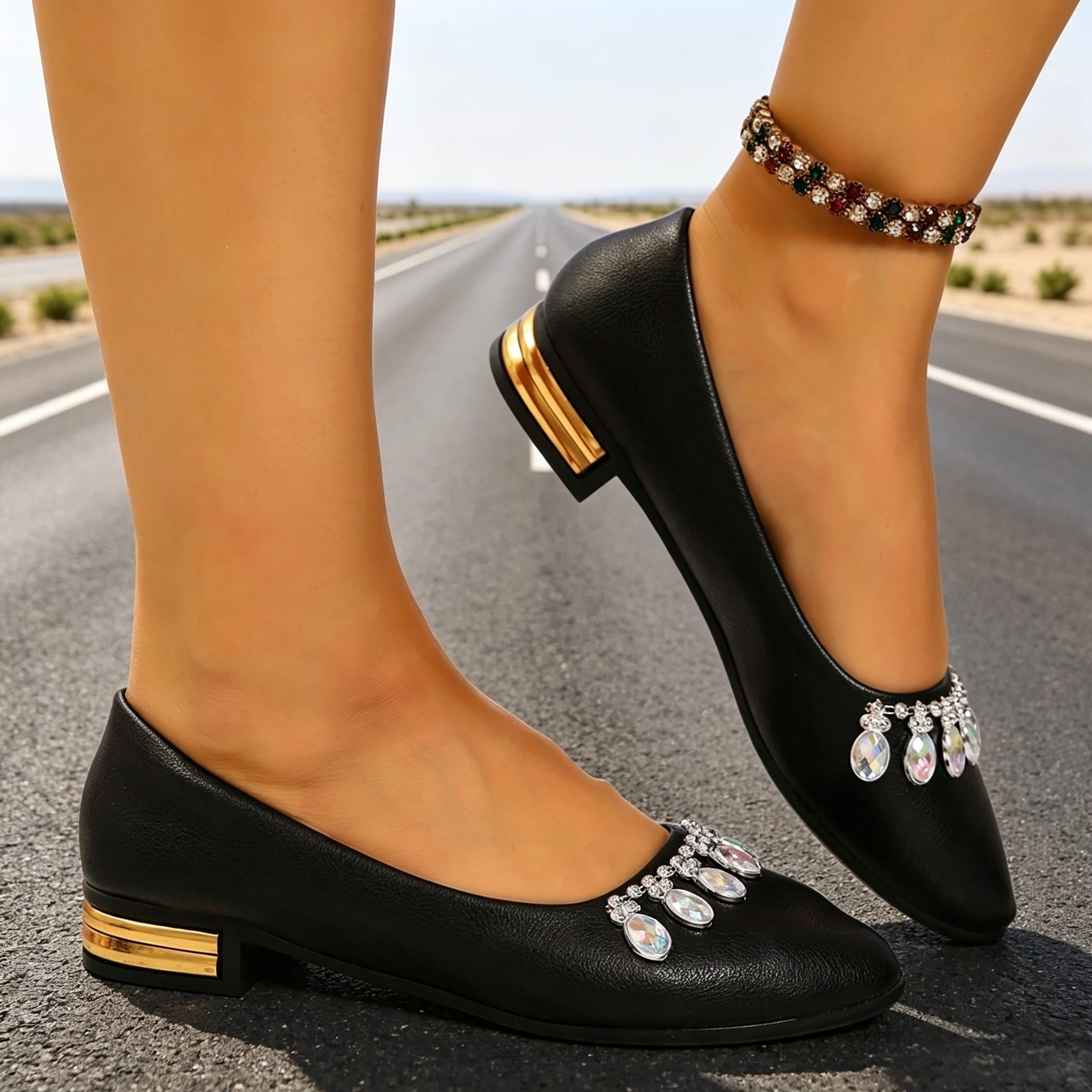 Women Flats Pointed Toe Ballet - огляд і ціна Women'S Shoes Quality