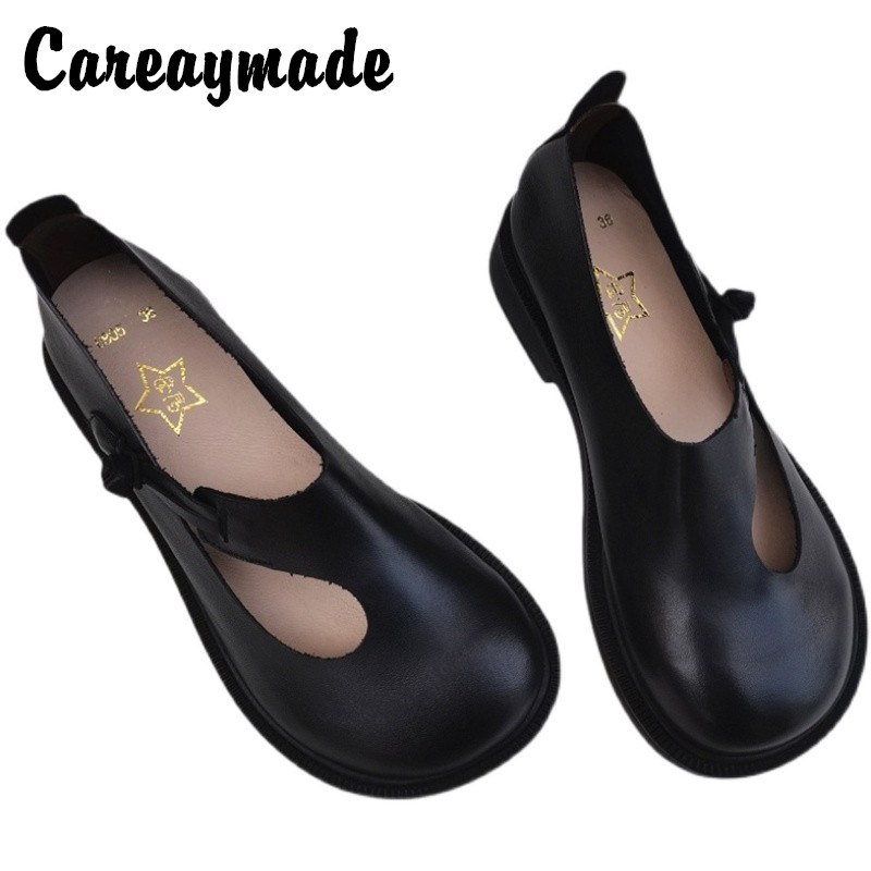Careaymade-Genuine Leather Big - огляд і ціна Women'S Heels