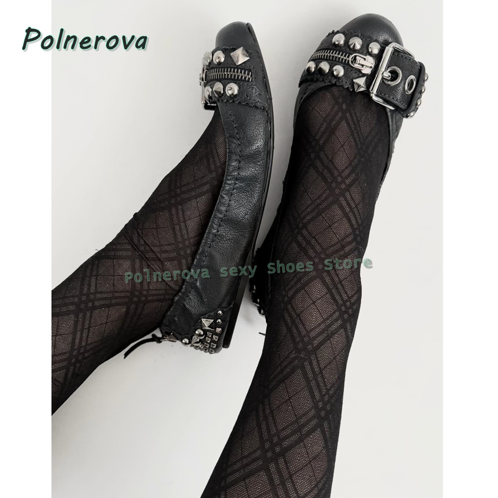 Rivet Belt Buckle Mary Jane Sh - огляд і ціна Women'S Shoes Popular