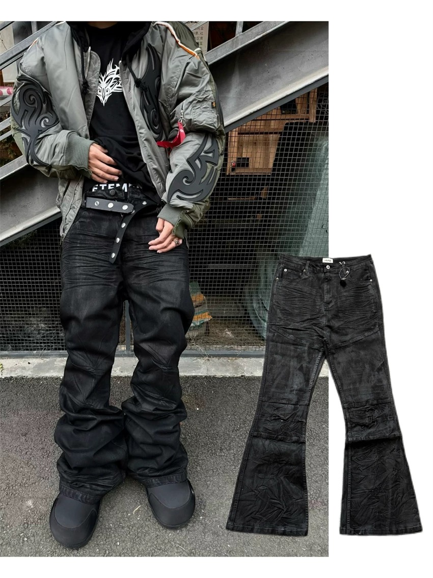 High street coated micro-flare - огляд і ціна Women Shoes Jeans